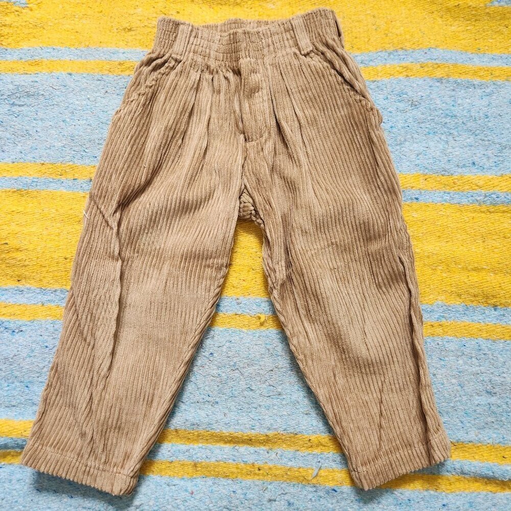 Vintage OshKosh Tan Corduroy Pants Size 3T